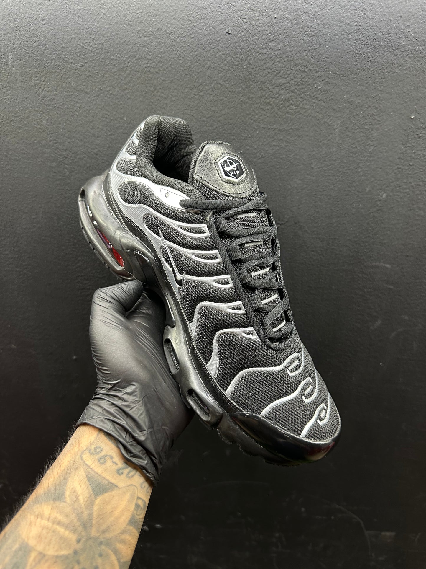 Air max tn black-silver