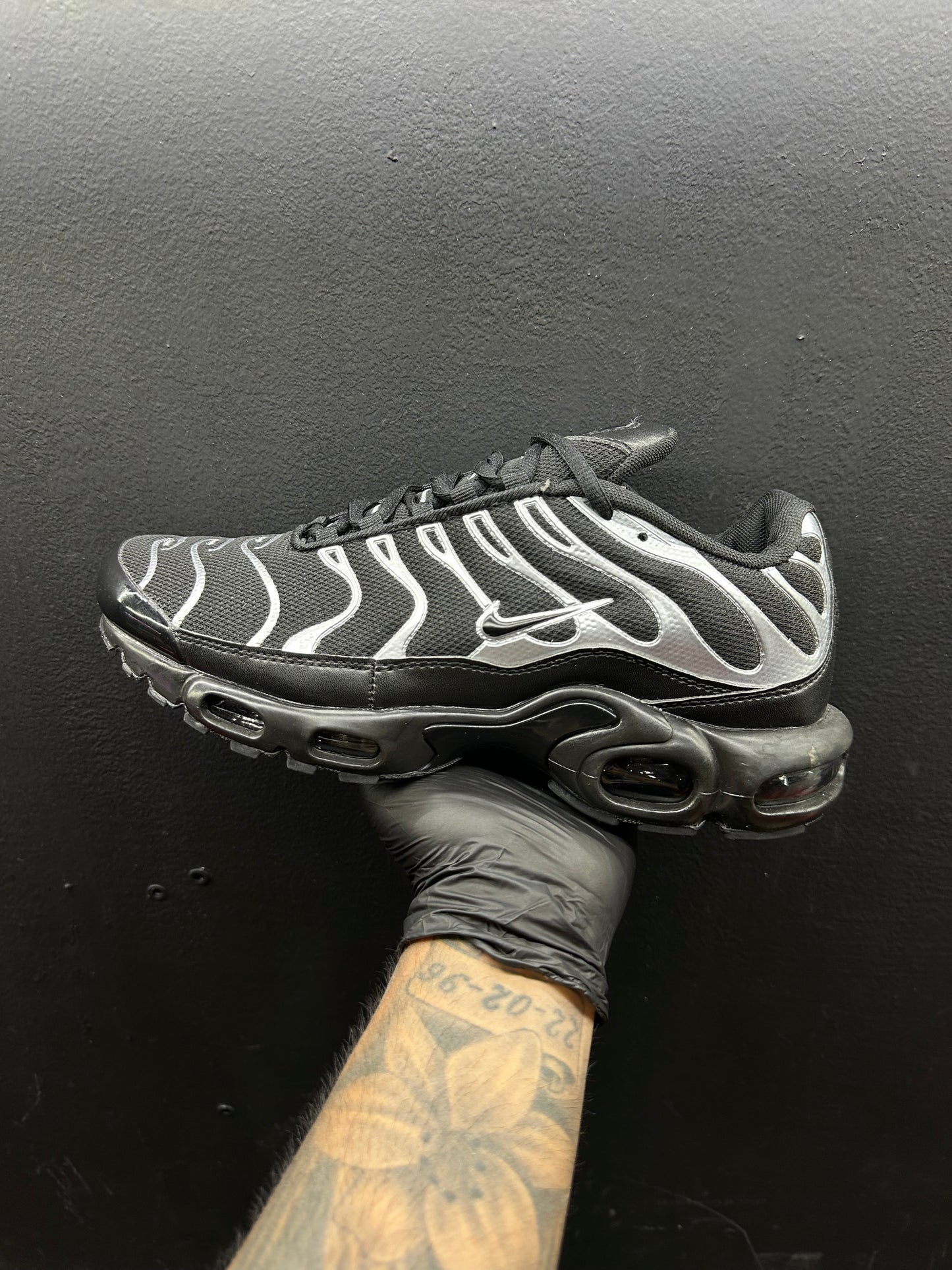 Air max tn black-silver