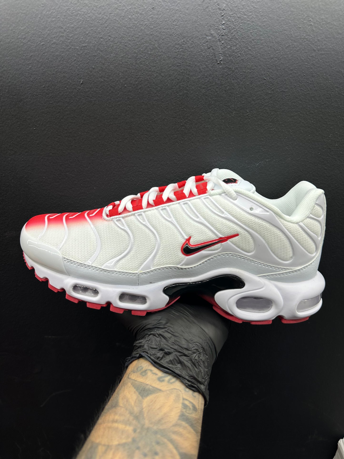 Air max tn white-red